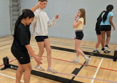 Activité slackline ecole primaire